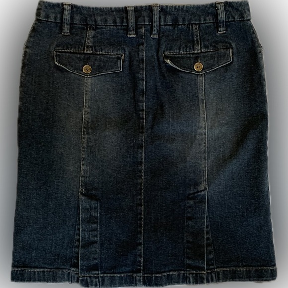Sonoma denim jean skirt with slits and multiple pockets, 12 - Picture 2 of 7